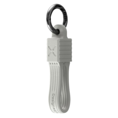 HAGiBiS 海備思 USB4全功能線便攜收納掛飾 UCD5G-WH, 125mm, 米白色, 1個