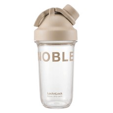 LocknLock 樂扣樂扣 NOBLE搖搖杯, 1個, 830ml, 奶茶棕