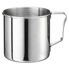 PLUS PERFECT 理想 極緻316不鏽鋼口杯 無蓋 KH-70108-1 8cm, 1個, Silver
