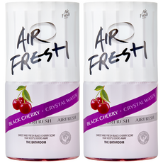 Air Fresh 水晶水廁所用芳香劑 正裝, 400ml, 2個, 黑櫻桃香