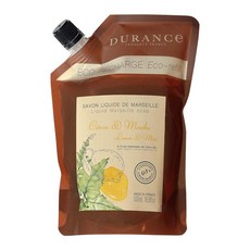 DURANCE 朵昂思 精油馬賽液態皂補充瓶 檸檬薄荷, 500ml, 1包