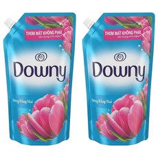 Downy 柔軟精 補充包 原味 天藍, 800ml, 2包