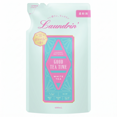Laundrin' 朗德林 Good Tea Time柔軟精補充包 白茶香, 480ml, 1包