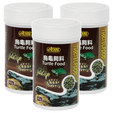 ISTA 伊士達 烏龜飼料, 60g, 3罐