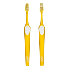 TePe 緹碧 雙層刷毛牙刷 人體工學防滑握柄, 1入, 2支