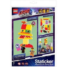 LEGO 拼圖靜電貼 52378, 得寶外星人 多色