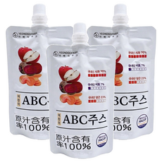 YEONDOOFARM 兒童ABC綜合蔬果汁, 100ml, 3包