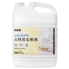 Kaneyo 抗菌衣物柔軟精 無香, 5kg, 1個