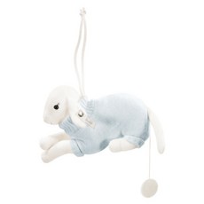 Steiff 德國金耳釦泰迪熊 小羊嬰幼兒音樂鈴, Lamb Music Box blue, 1個