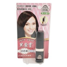 美吾髮 黑髮靈補色筆 暫時性 4g, 自然黑褐, 1件