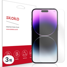 Skoko 複合式手機螢幕保護貼, 3個