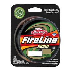 Berkley 貝克力 Fire Line XDSII 8股編織火線 釣線 編織線 PE線 8.0號, 自然綠, 1個