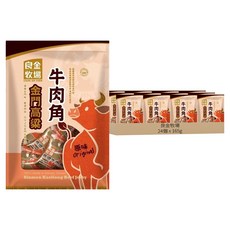 良金牧場 高粱牛肉角 原味, 24個, 165g