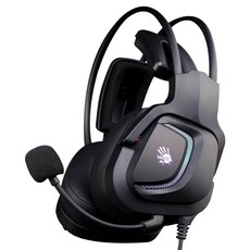 A4TECH 雙飛燕 bloodY 血手幽靈 G575 7.1聲道遊戲耳機, A4SKM-G575BK, 黑色, 1個