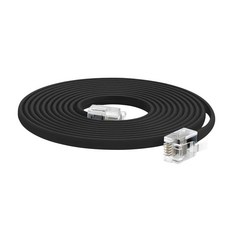 Neon 台灣霓虹 無氧銅線28AWG4芯電話扁平線 RJ11 6P4C 厚薄均勻, UL20251