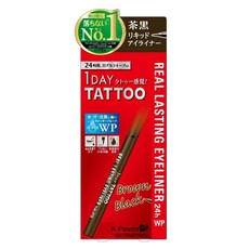K-Palette REAL LASTING EYELINER WP24H BB 24H完美持久防水眼線液, 茶黑色, 24.5g, 1支
