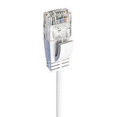 POLYWELL 寶利威爾 CAT6 極細網路線 PW15-W58-Q020, 白色, 1條, 2m