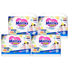Merries 妙而舒 紙尿褲 褲型 15~28kg, 2XL, 112片