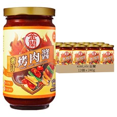 KIMLAN 金蘭 蜜汁烤肉醬, 12個, 240g