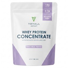 TRYALL 濃縮乳清蛋白粉, 500g, 1包