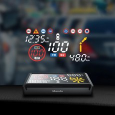 Mando T MAP API 聯動抬頭顯示器 HUD, 所有車型, 1個