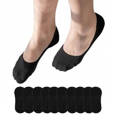 SOCKS FACTORY 女性用防滑耐穿Ver.3隱形襪 10雙組