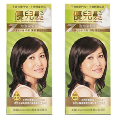 優兒髮 美魔女泡泡染髮劑, 栗子色, 2盒