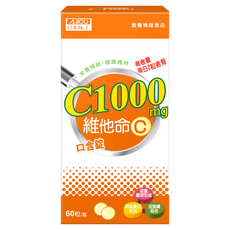 AJIOU 日本味王 維他命 C1000 口含錠, 1盒, 60顆