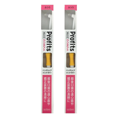 EBiSU 惠百施 profits 單束毛柔軟牙刷 顏色隨機, 2入, 1支