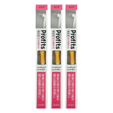 惠百施 ebisu 單束毛柔軟牙刷-bk-10m適中軟毛 日本原裝進口, 3入, 1支