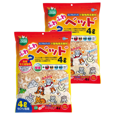 MARUKAN 蓬鬆地毯, 4L, 2包