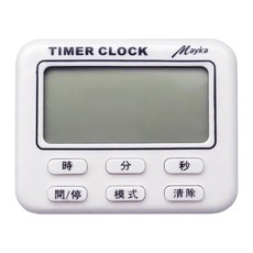 Mayka 明家 電子式正倒數計時器 24小時大螢幕 可磁吸 可立, TM-E49, 1個