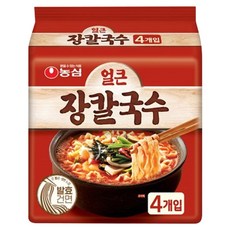 NONGSHIM 農心 辣味刀削麵 4包入, 412g, 1袋