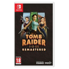 Nintendo 任天堂 SWITCH 古墓奇兵 1~3 復刻版 英文美版 Tomb Raider 1~3 Remastered Starring Lara Croft