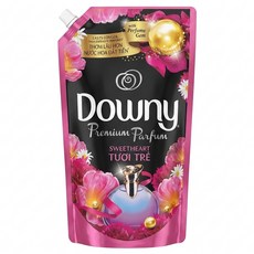 Downy 柔軟精 補充包 深粉紅, 1.35L, 1包