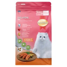 SmartHeart 慧心 成貓用 貓糧, 鮭魚口味, 1.2kg, 1袋