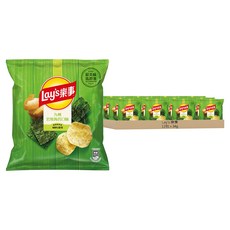 Lay's 樂事 洋芋片 九州岩燒海苔, 34g, 12包