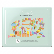 Ed.Inter 夢幻糖果骨牌遊戲 3歲以上, 1盒, Multicolor