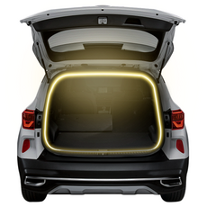 EXCELITE 車用LED後車廂吐司燈 5m DIY套組, 白色, 1套