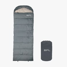 BUFFALO 信封型睡袋, 淺灰, 1個