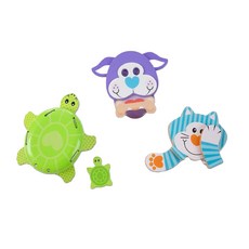 Melissa&Doug 瑪莉莎 益智 幼兒啟發 小手扭轉樂, 動物躲貓貓, 1組