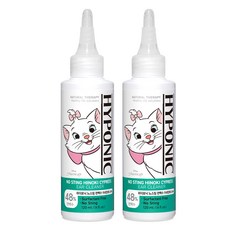 HYPONIC 迪士尼版貓用扁柏水溫和潔耳液, 2個, 120ml
