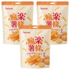 Onlyone 海龍王 瘋樂薯條, 72g, 3包