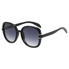 ALEGANT UV400太陽眼鏡 羽柔復古銀邊質感墨鏡