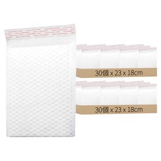 咪咪購物 氣泡袋/破壞袋 珍珠白, 60個