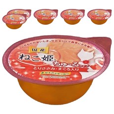 貓姬 成貓肉泥杯, 6個, 60g, 雞肉 + 鮪魚