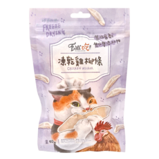 Eat's 易特廚 紅羽土雞凍乾雞柳條, 雞肉, 40g, 1包