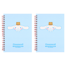 Cinnamoroll 大耳狗喜拿 5格筆記本, 藍色(隨機出貨), 2個