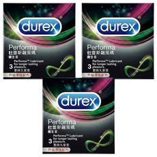 durex 杜蕾斯 飆風碼保險套, 3個, 3盒