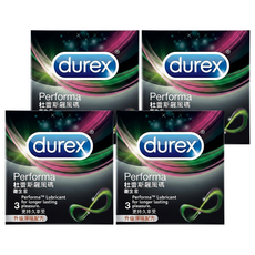 durex 杜蕾斯 飆風碼保險套, 3個, 4盒
